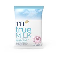 Thùng 48 bịch sữa Tươi Tiệt Trùng Nguyên Chất TH true MILK 220 ml